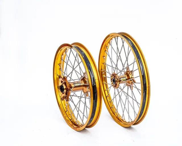 Haan Framhjul 21x2,15 - Honda CRF1000+ Gull Ring,Magn/Br. Nav,Std.Eiker/Nippler 