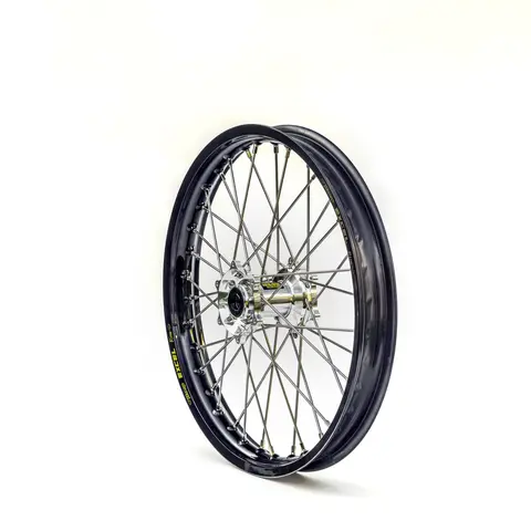 Haan Bakhjul FT - 19x3.00 - KTM SX-F Sort Ring, Sølv Nav, Flat Track 2013-22