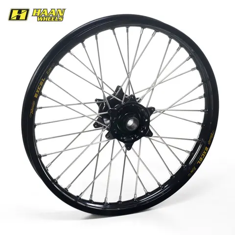 Haan Framhjul 21x2,15 - CRF1000/1100 Sort Ring/Nav/Eiker/Nippler, All Black