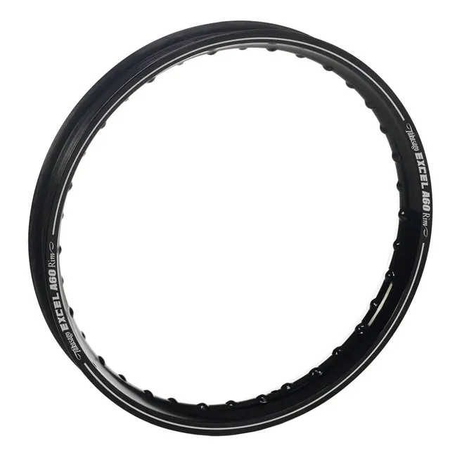 Haan Bakhjul 19x2,15 - CR250/CRF450 Sort Ring/Rødt Nav, CR250/CRF450F 02-12 
