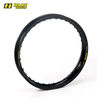 Haan Felgring Bak, Sort - 19x2.15 Honda/KTM++, Svart Ring