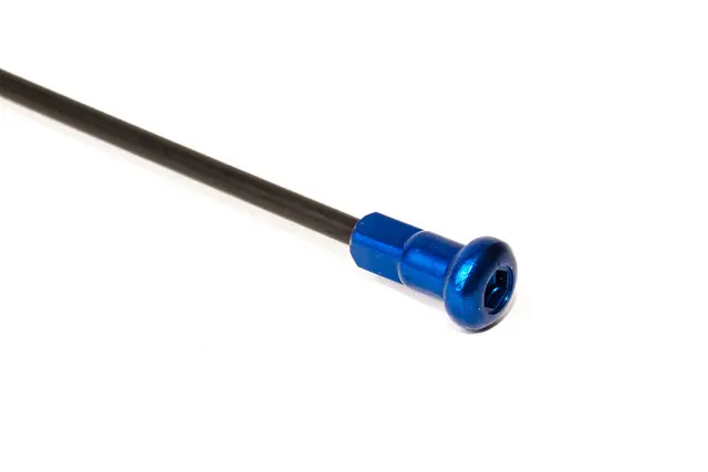 Haan Framhjul 17x3,50- Yamaha Tenere/XTZ Sort Felg/Eiker, Blått Nav/Nippler 