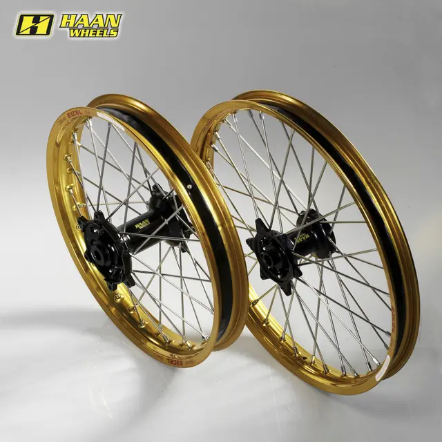 Haan Framhjul 21x2,15 - Honda CRF1000 TL Gull Ring, Sort Nav,Std.Eiker/Nippler,TL 