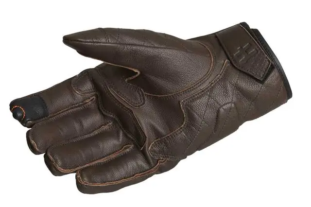 Halvarssons Hofors MC-Hansker 07 Brunt skinn 