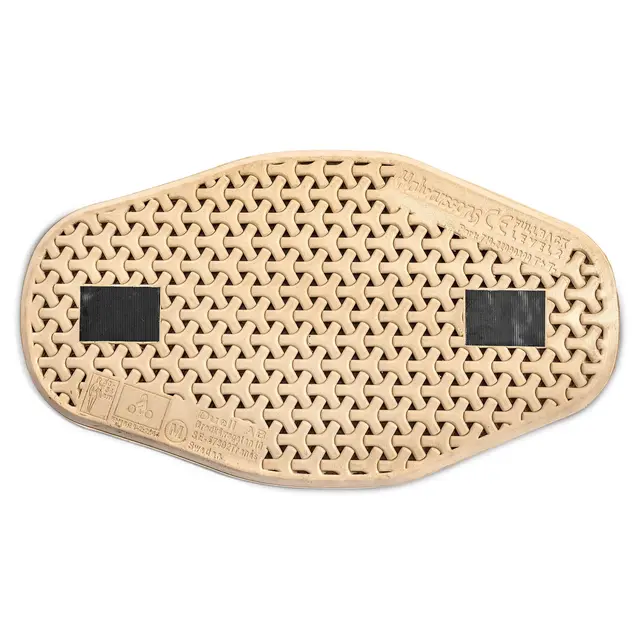 Halvarssons Melbyn Ryggbeskytter L Grå - Unisex 