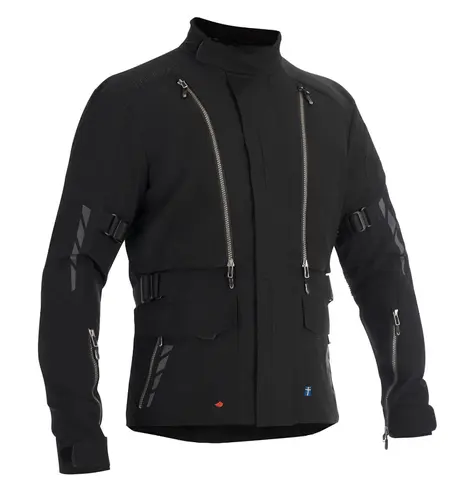 Halvarssons Vinvallen MC-Jakke Vann- og vindtett Dryway-membran