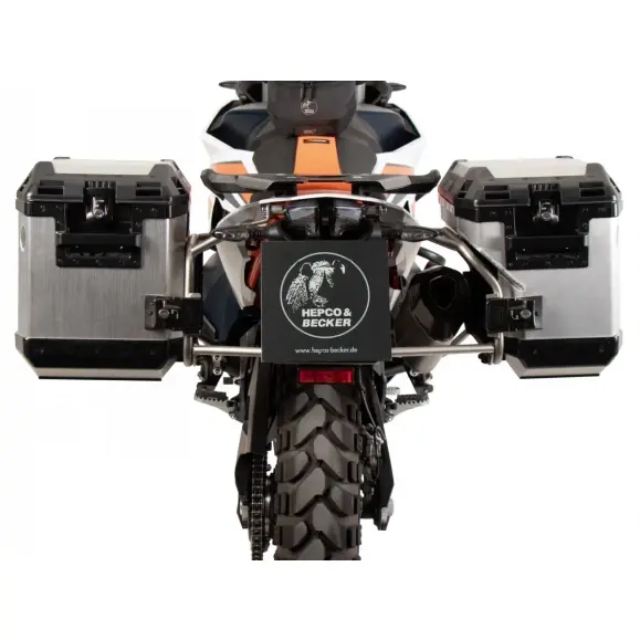 KTM 790 Adventure 23- Sideveskebærer Cutout m/Xplorer Alu-boxer 