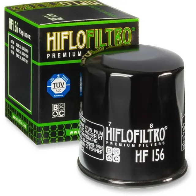 Hiflo HF156 Oljefilter Nr. 2 KTM 400 EGS 620 EGS/Duke/LSK, 625 SXC/SMC, 640 Duke 
