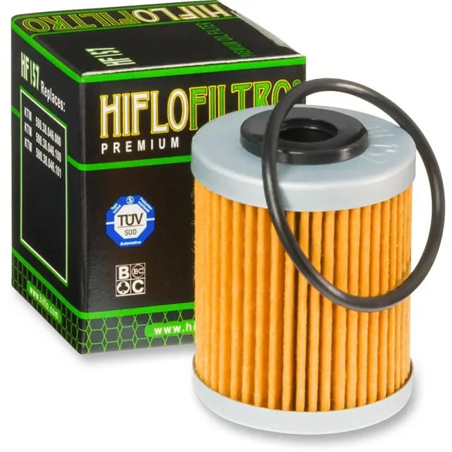Hiflo HF157 Oljefilter Nr. 2 KTM/Polaris 