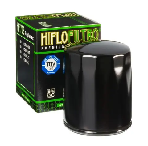 Hiflo HF170CS Oljefilter Sort Harley Davidson