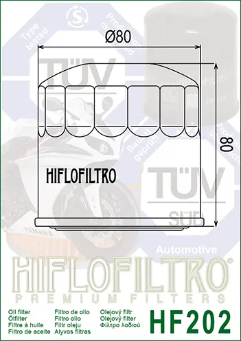 Hiflo15410-MB0-003 Oljefilter 