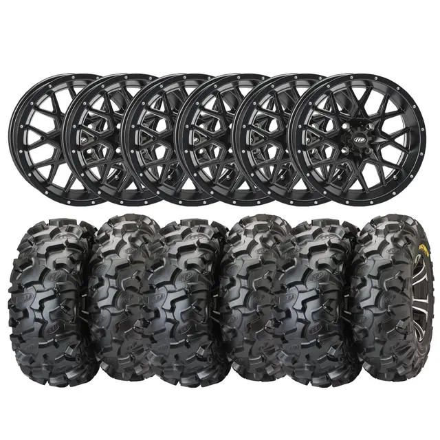 Hjulpakke 1 - Can-Am 6x6 - 28"/14" ITP Blackwater NHS, ITP Hurricane 