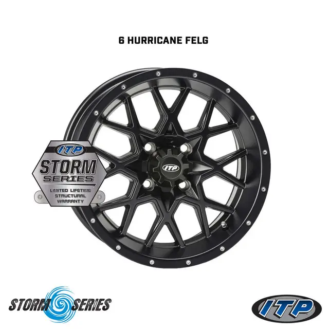 Hjulpakke 1 - Can-Am 6x6 - 28"/14" ITP Blackwater NHS, ITP Hurricane 