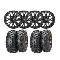 Hjulpakke 1 - Polaris 4x4 - 28&quot;/14&quot; ITP Blackwater NHS, ITP Hurricane