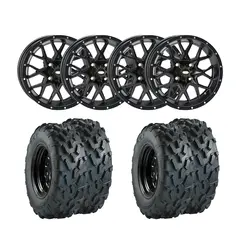 Hjulpakke 2 - Can-Am 4x4 - 26&quot;/12&quot; Carlisle ACT HD E4, ITP Hurricane