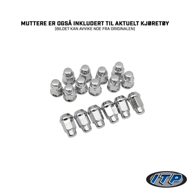 Hjulpakke 2 - Can-Am 4x4 - 26"/12" Carlisle ACT HD E4, ITP Hurricane 