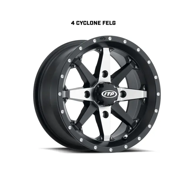 Hjulpakke 19 - Can-Am 4x4 ITP Mud Lite 2 E4, ITP Cyclone 