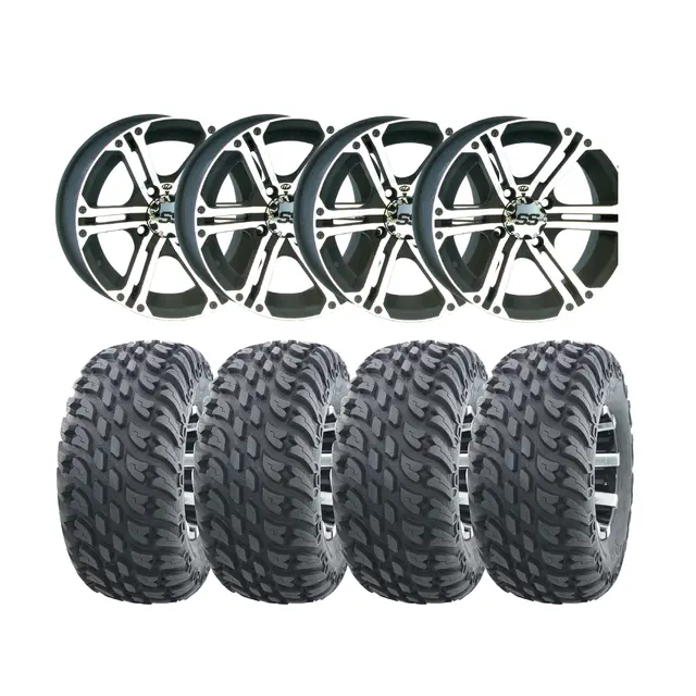 Hjulpakke 52 - Can-Am 4x4 27" Dekk og 14 Wanda VS3020 Storm E4, ITP SS212 