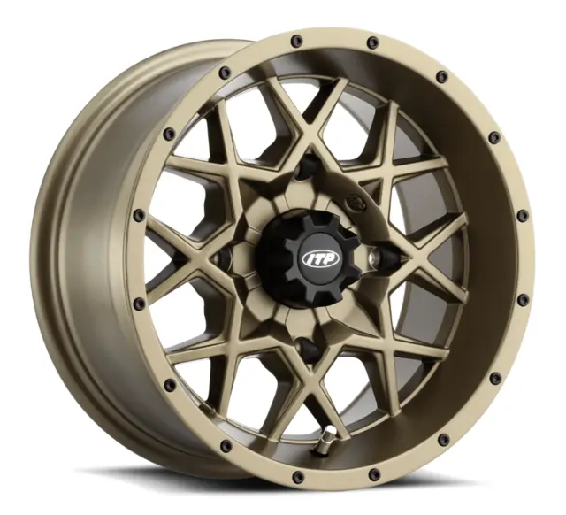 Pigghjulpakke 57 - Can-Am 4x4 - 26"/14" Wanda Storm E4, ITP Hurricane Bronse 