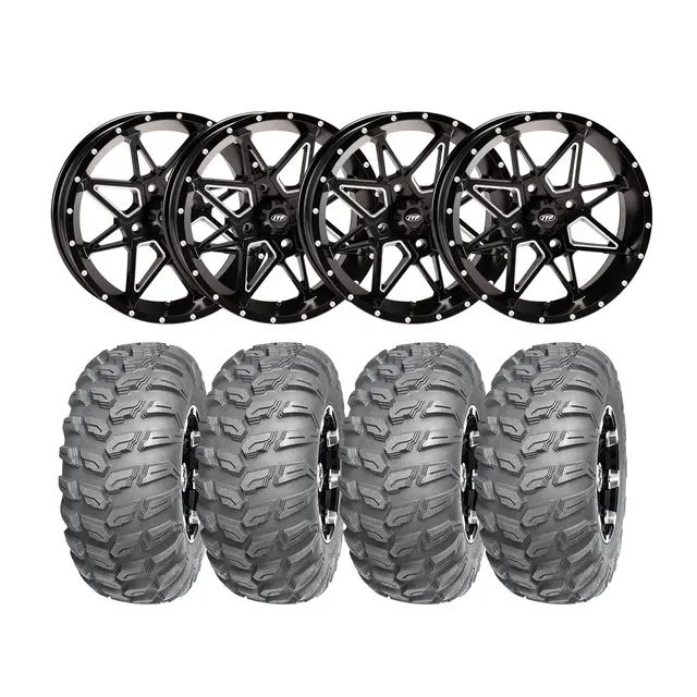 Hjulpakke 63 - Can-Am 4x4 - 26"/14'' Wanda P3035 E4, ITP Tornado 