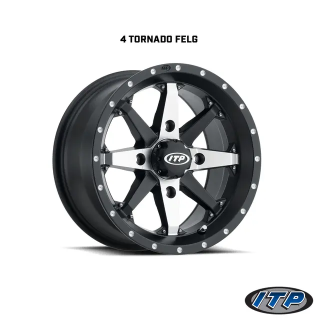Hjulpakke 64 - Can-Am 4x4 - 26"/14'' Wanda P3035 E4, ITP Cyclone 