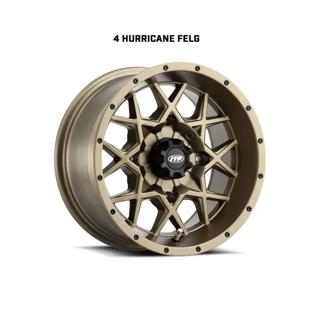 Pigghjulpakke 67 - Can-Am 4x4 - 30"/14'' Wanda P3036 E4, ITP Hurricane - Bronse 