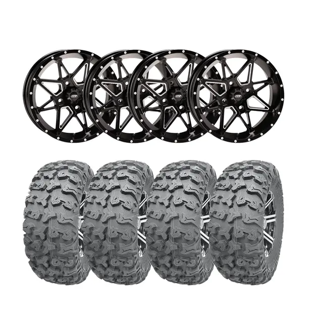 Hjulpakke 68 - Japanske 4x4 - 30"/14'' Wanda P3036 E4, ITP Tornado 