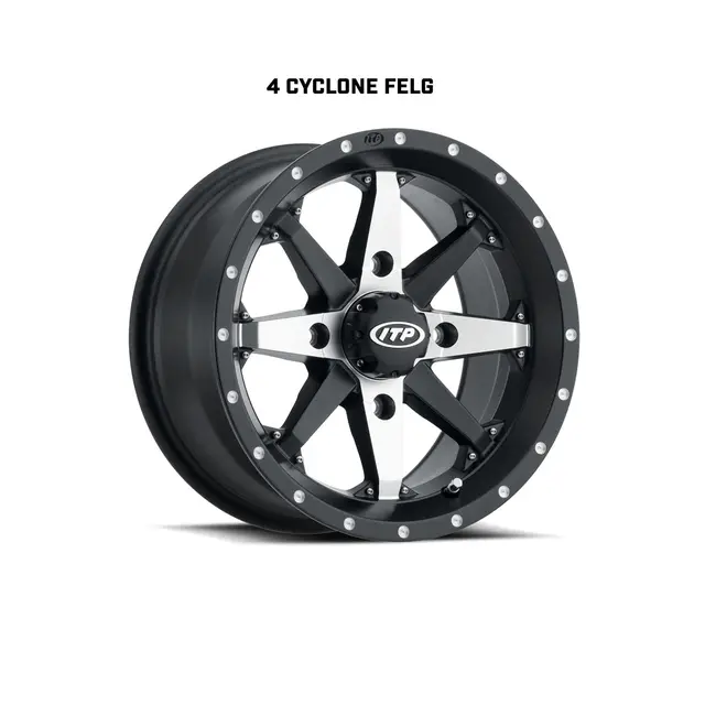 Hjulpakke 70 - Japanske 4x4 - 30"/14'' Wanda P3036 E4, ITP Cyclone 
