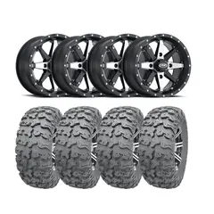 Hjulpakke 70 - Polaris 4x4 - 28&quot;/15&#39;&#39; Wanda P3036 E4, ITP Cyclone