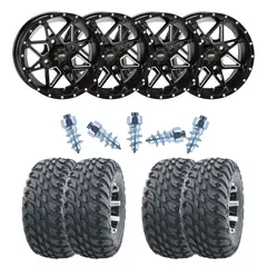 Pigghjulpakke 71 - Can-Am 6x6 - 26&quot;/14&quot; Wanda VS3020 Storm E4, ITP Tornado