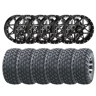 Hjulpakke 71 - Polaris 6x6 Wanda VS3020 Storm E4, ITP Tornado