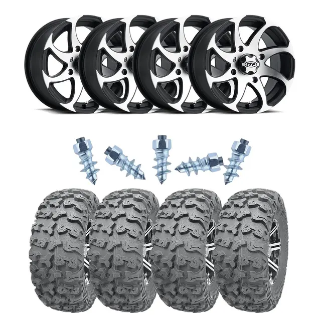 Pigghjulpakke 72 - Polaris 4x4- 30"/14'' Wanda P3036 E4, ITP Twister 