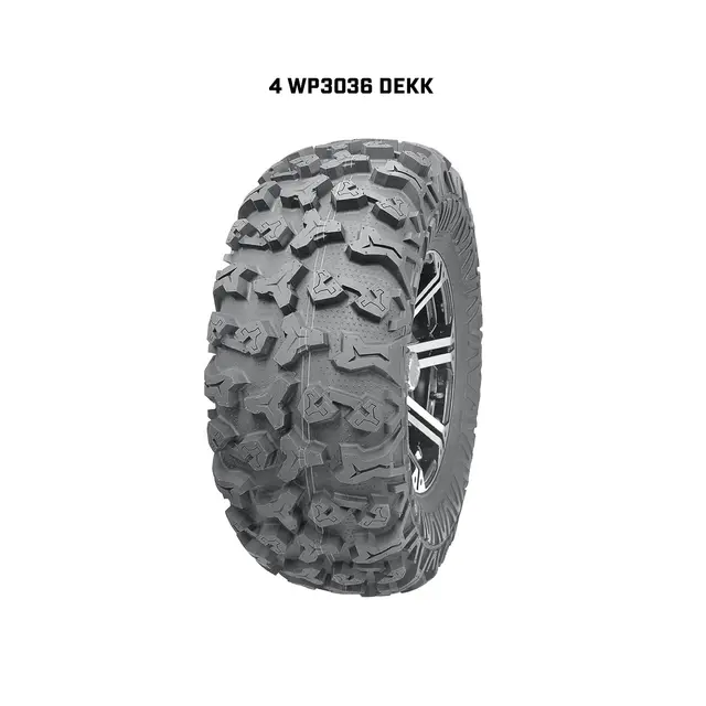 Pigghjulpakke 72 - Polaris 4x4- 30"/14'' Wanda P3036 E4, ITP Twister 
