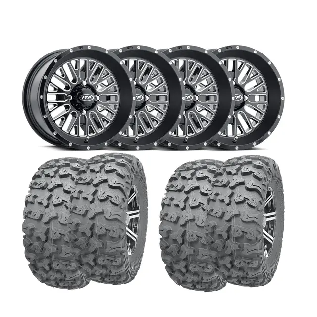 Hjulpakke 94 - Polaris 4x4 - 28''/15'' Wanda P3036 E4, ITP Momentum 