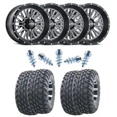 Pigghjulpakke 95 - Polaris 6x6 - 26&quot;/14&quot; Wanda VS3020 Storm E4, ITP Momentum