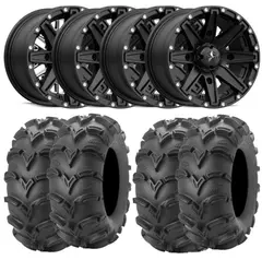 Hjulpakke 99 - Polaris 4x4 - 28&quot;/14x10&quot; ITP Mud Lite XL, MSA M33 Clutch, +00mm
