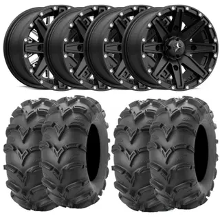 Hjulpakke 99 - Polaris 4x4 ITP Mud Lite XL, MSA M33 Clutch, +00mm