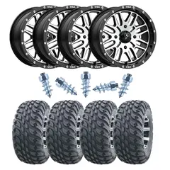 Pigghjulpakke 90- Polaris 6x6 - 27&quot;/14&#39;&#39; Wanda VS3020 Storm E4, M38 Brute, +10mm