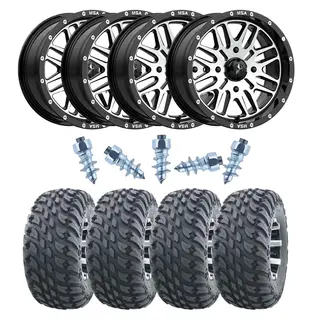 Pigghjulpakke 90- Japanske 4x4-26&quot;/14&#39;&#39; Wanda VS3020 Storm E4, M38 Brute, +10mm