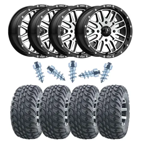 Pigghjulpakke 90- Japanske 4x4-26&quot;/14&#39;&#39; Wanda VS3020 Storm E4, M38 Brute, +10mm