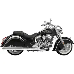 Bassani Xhaust 4" Slip-On Chrome Indian Chief/Classic