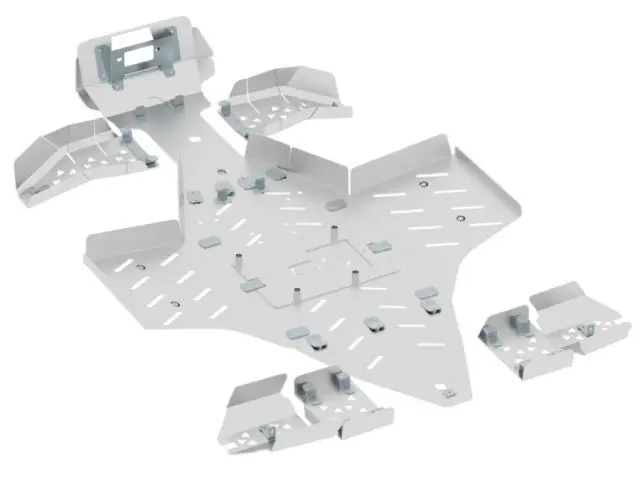 Polaris Bukplate Sportsman XP1000 2019 Heldekkende bukplate i aluminium 