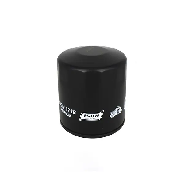 ISON 171 Premium Oljefilter - Buell/HD 883-1923cc, Sort 