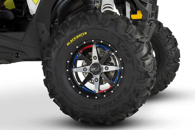 ITP Cyclone F+B - 4/137, 5+2 - 14x7 Svart og Maskinert, Rock Armor-teknologi 