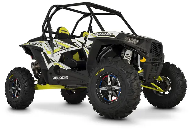 ITP Cyclone F+B - 4/137, 5+2 - 14x7 Svart og Maskinert, Rock Armor-teknologi 