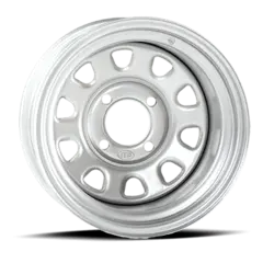 ITP Delta F+B - 12x7, 4/156 - 4+3, S&#248;lv Prisgunstig St&#229;lfelg, S&#248;lv