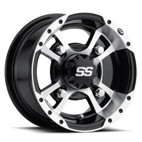 ITP SS112 Sport B - 10x8, 4/115 3+5 Sort/Maskinert