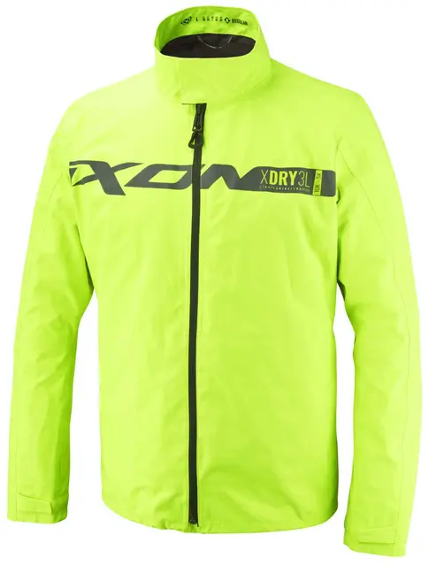 Ixon M-Aquashield jakke Gul M XDRY 3L laminert membran regntøy 