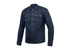 Ixon Settler Skjorte Navy M Urban kj&#248;reskjorte stretch A-godkj.MC