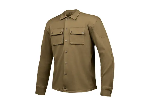 Ixon Settler Skjorte Sand XL Urban kjøreskjorte stretch A-godkj.MC 